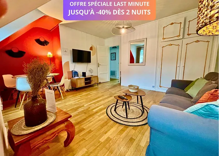 Le Corneille - Ideal Pros & Couples - Centre Historique - Chateau 5Min - Gare 10Min - Au Calme - Fibre