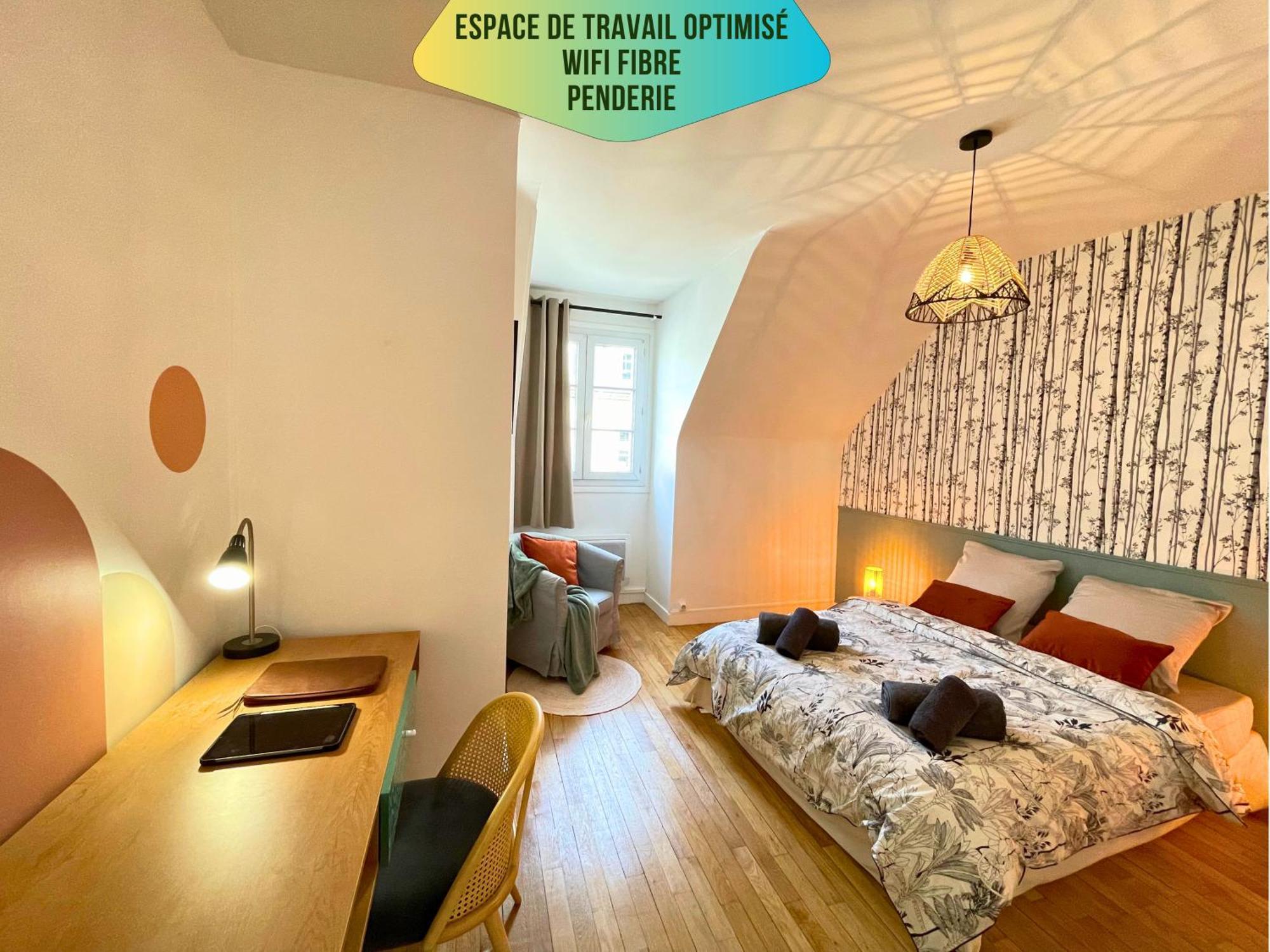 Le Corneille - Ideal Pros & Couples - Centre Historique - Chateau 5min - Gare 10min - Au Calme - Fibre Compiègne
