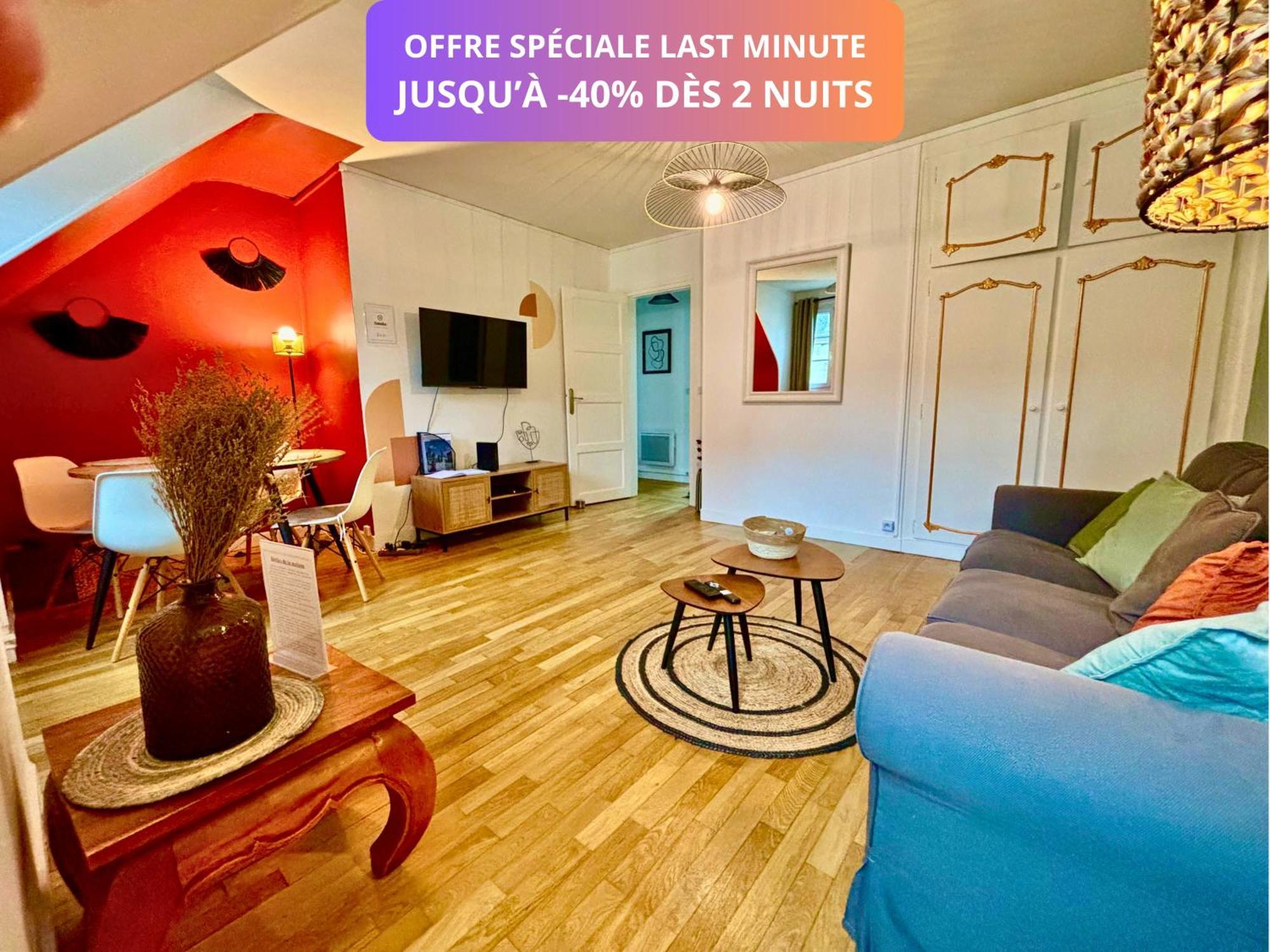 Le Corneille - Ideal Pros & Couples - Centre Historique - Chateau 5min - Gare 10min - Au Calme - Fibre Compiègne